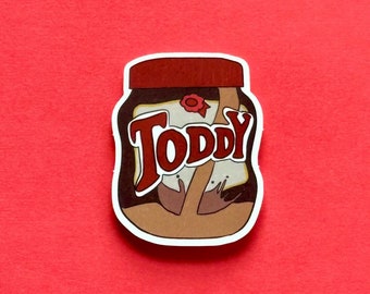 Venezuelan Toddy Drink Sticker: Iconic Chocolate Beverage Vinyl Decal