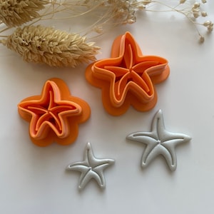 Starfish cookie cutter / Polymer clay cookie cutter / Clay cutter / Clay cutter / Fimo cookie cutter / Polymer clay cutter