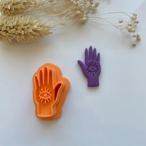 Mystical hand cookie cutter / Polymer clay cookie cutter / Clay cutter / Clay cutter / Fimo cookie cutter / Polymer clay cutter