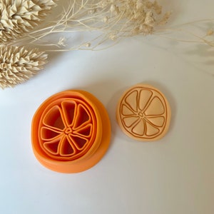 Lemon/orange cookie cutter / Polymer clay cookie cutter / Clay cutter / Clay cutter / Fimo cookie cutter / Polymer clay cutter