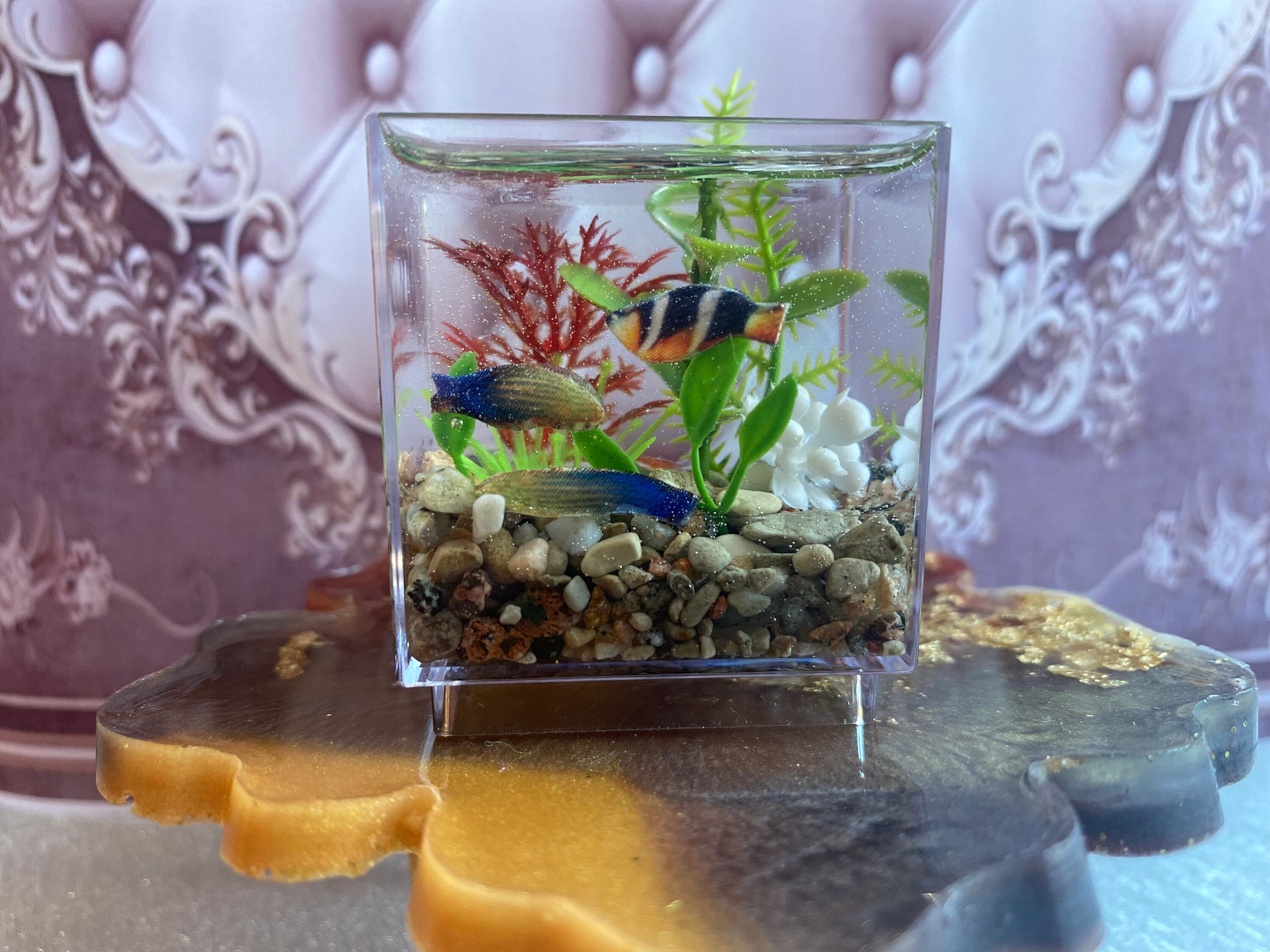Miniature Aquarium/doll House Aquarium/dollhouse Fish - Etsy