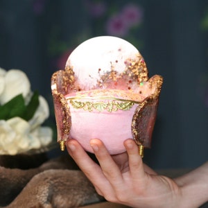 1:6 scale Miniature Pink Armchair/Handmade Furniture for 12 inch Doll