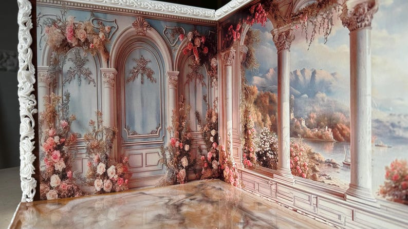 Miniature Roombox Diorama Balcony Dollhouse 1:12 - Etsy