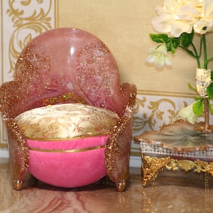 Doll&#39;s  armchair/1/6 scale Dollhouse Furniture/ chair for 12 inch doll/Blythe chair