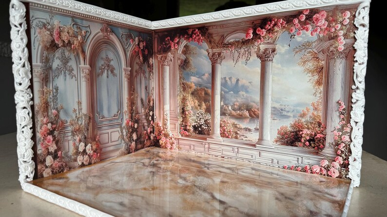 Miniature Roombox Diorama Balcony Dollhouse 1:12 - Etsy
