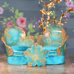 Miniature armchair/ Dollhouse furniture set for 12 inch doll/1:6 scale doll house armchair set
