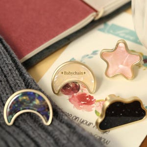 Moon Star Cloud Knobs,Nursery children room knobs,Custom Engraved Furniture Hardware dresser knobs,Kitchen pulls,drawer door handles
