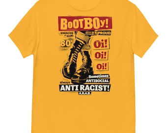 Bootboy - Maglietta antirazzista