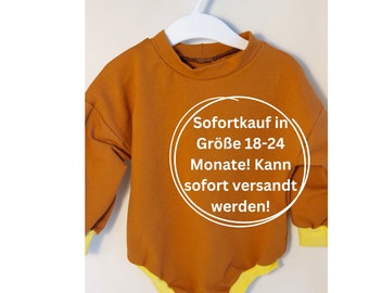 Sofortkauf, Größe 18-24 Monate, Sweater Romper Oversize Baby Mädchen Junge Strampler