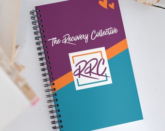 The Recovery Collective spiral notebook