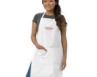Embroidered Apron