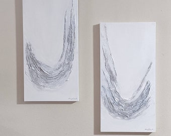 Symphony - Abstract paintings (set of 2)