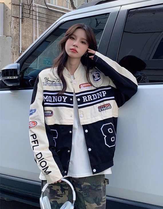 Vintage Bomber Race Car Jacket - Etsy