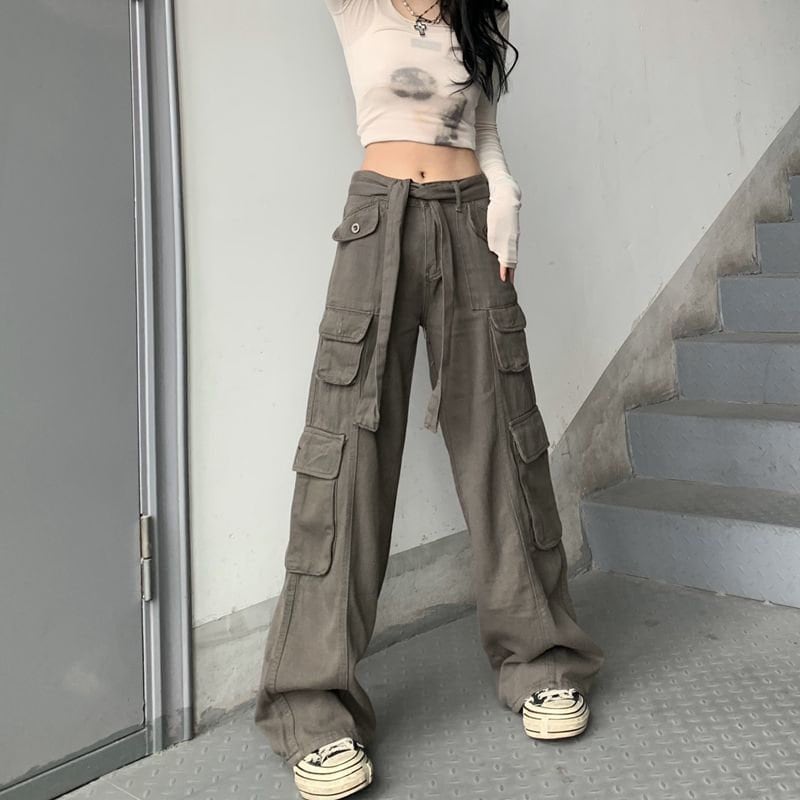 Drawstring Cargo Pants for Women Vintage Cargo Pants for - Etsy