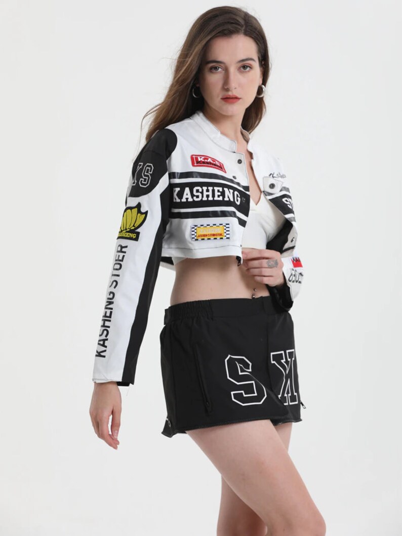 Vintage Bomber Race Car Jacket Etsy