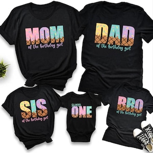 Family Ice Cream Birthday Shirts, Mom Dad Bro Sis Family Ice Cream Birthday Shirts, Girls Birthday Shirt, Matching Ice Cream Birthday Shirts
