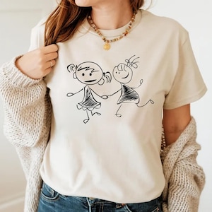 Custom Drawing Shirt, Kids Drawing Shirt, Actual Drawing Shirt, Kids Art Shirt, Gift for Mom, Gift for Dad, Personalized Gift