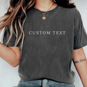 T-shirt personnalisé City & State Comfort - T-shirt unisexe personnalisé