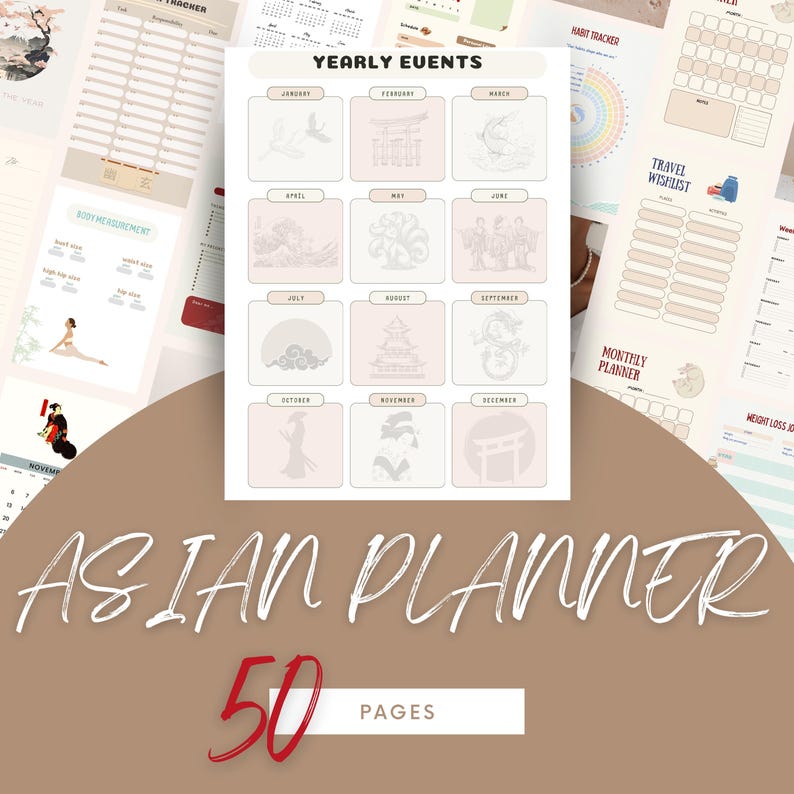 ADHD Planner,printable Planner, Japanese Style Daily Planner,to Do List ...