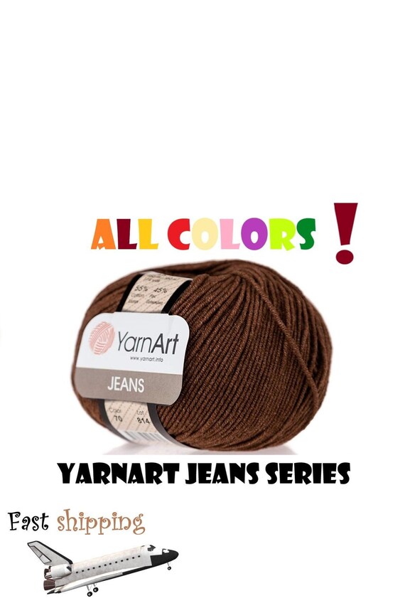 Yarn Yarnart Jeans Yarn Art Jeans Yarn Cotton Yarn Cotton Etsy