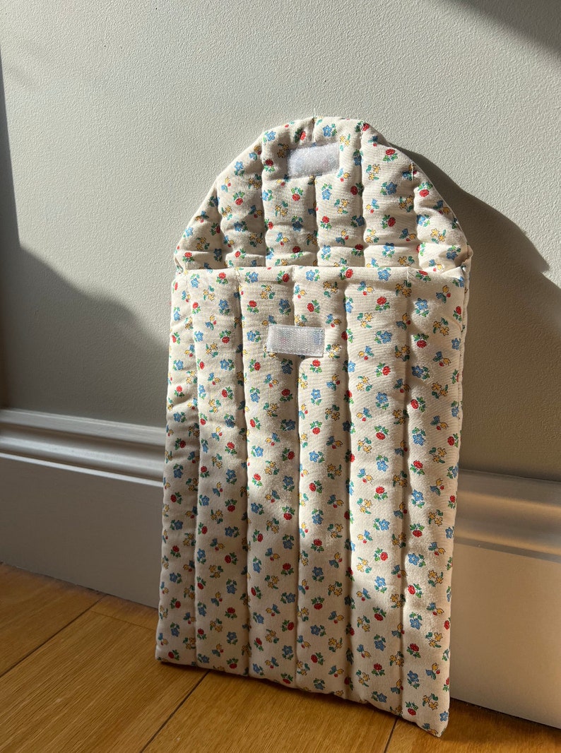 DIY Padded Laptop Sleeve Pattern Quilted Laptop Bag Puffy Etsy