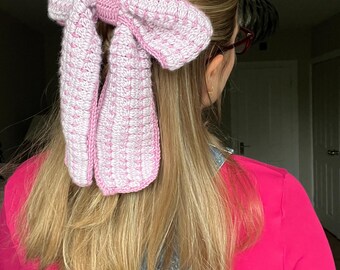 Crochet Damon Madder Inspired Hair Bow