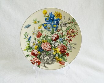 RARE Vintage Art Collectible Plates, Winterthur Andrea by Sadek, Made in Japan, 1996
