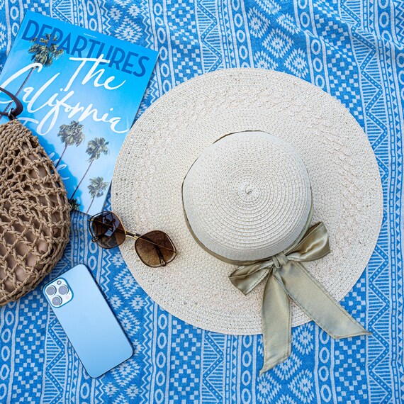 Womens Straw Hat, Sun Hat, Beach Hat, Travel Hat,… - image 3