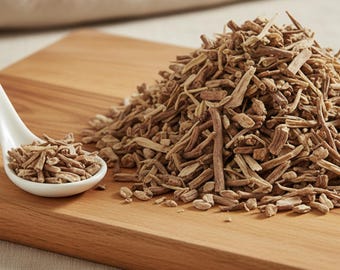 Raiz de Ashwagandha | Withania somnifera | Raiz seca cortada para chá, misturas e receitas