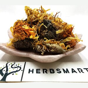 Calendula Flower – Calendula officinalis, Marigold Petals for Tea, Infusions, Crafts