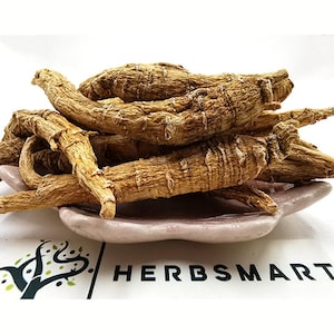 Canadian Ginseng | Panax Quinquifolia | Natural | Dried Herbs | Botanical | Gifts | Herbal | Tea