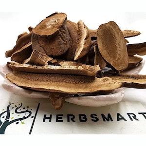 Reishi Pilz Scheiben | | Getrocknete Kräuter | Naturheilmittel | Kräutertee | Aufgeschnitten | Roter Reishi Lingzhi | Langlebigkeit | Superfood