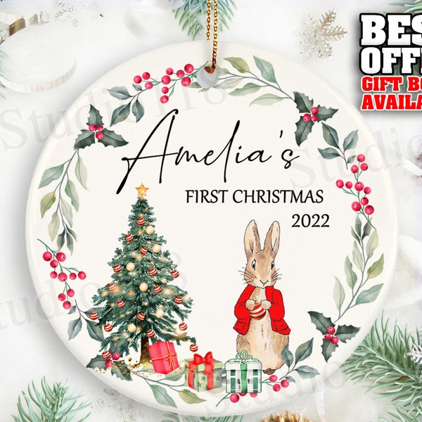 Rabbit Ornament Etsy