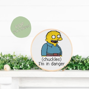PDF Pattern: Simpsons Ralph Cross Stitch