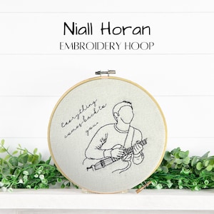 Niall Horan &quot;This Town&quot; Embroidery Hoop