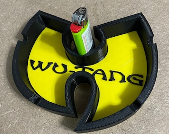 Wu Tang Custom Ashtray with Lighter holder