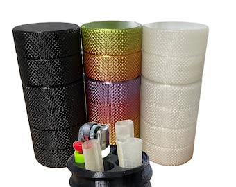 Rugged Non Slip Deluxe "doob Tube" Carry Case and Storage Container