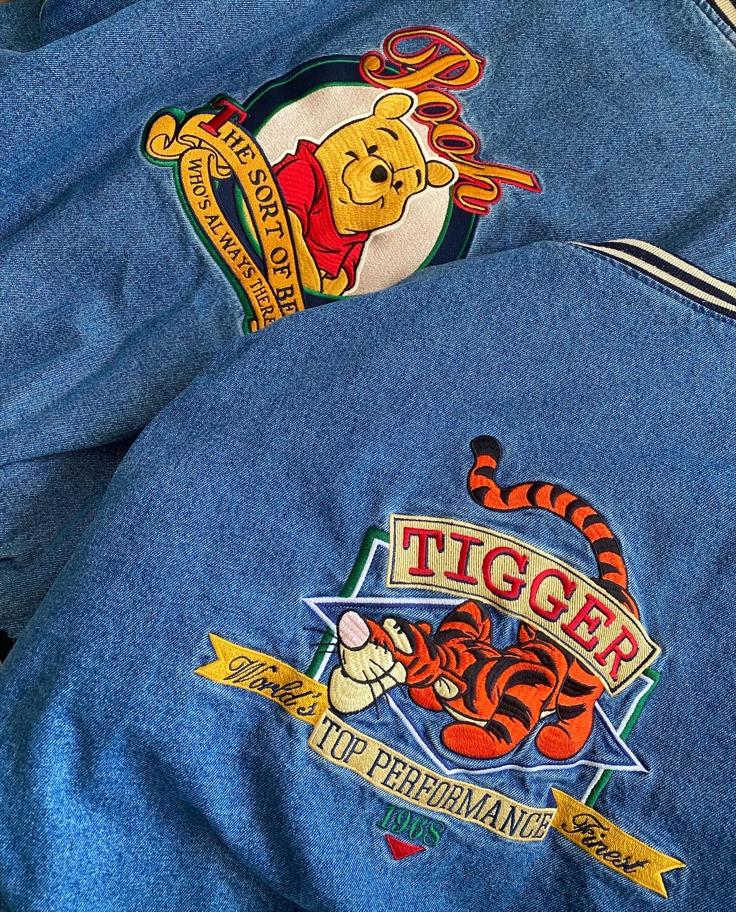 ジャケット・アウター 1998S/S beauty:beast poem denim jacket 1998S/S beauty:beast poem denim jacket（winnie the pooh jean