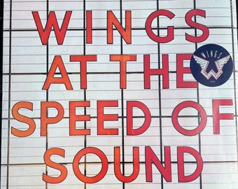 1976 Wings at the Speed of Sound Paul Mccarney Vinyl Excellent! - Etsy