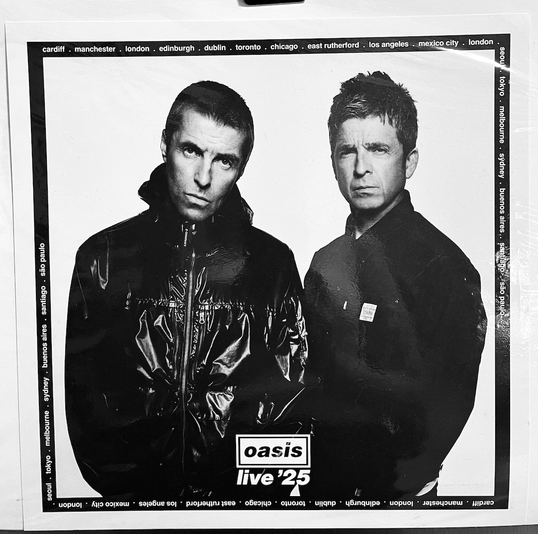 Oasis Live 25 Limited Promo Photo - Etsy