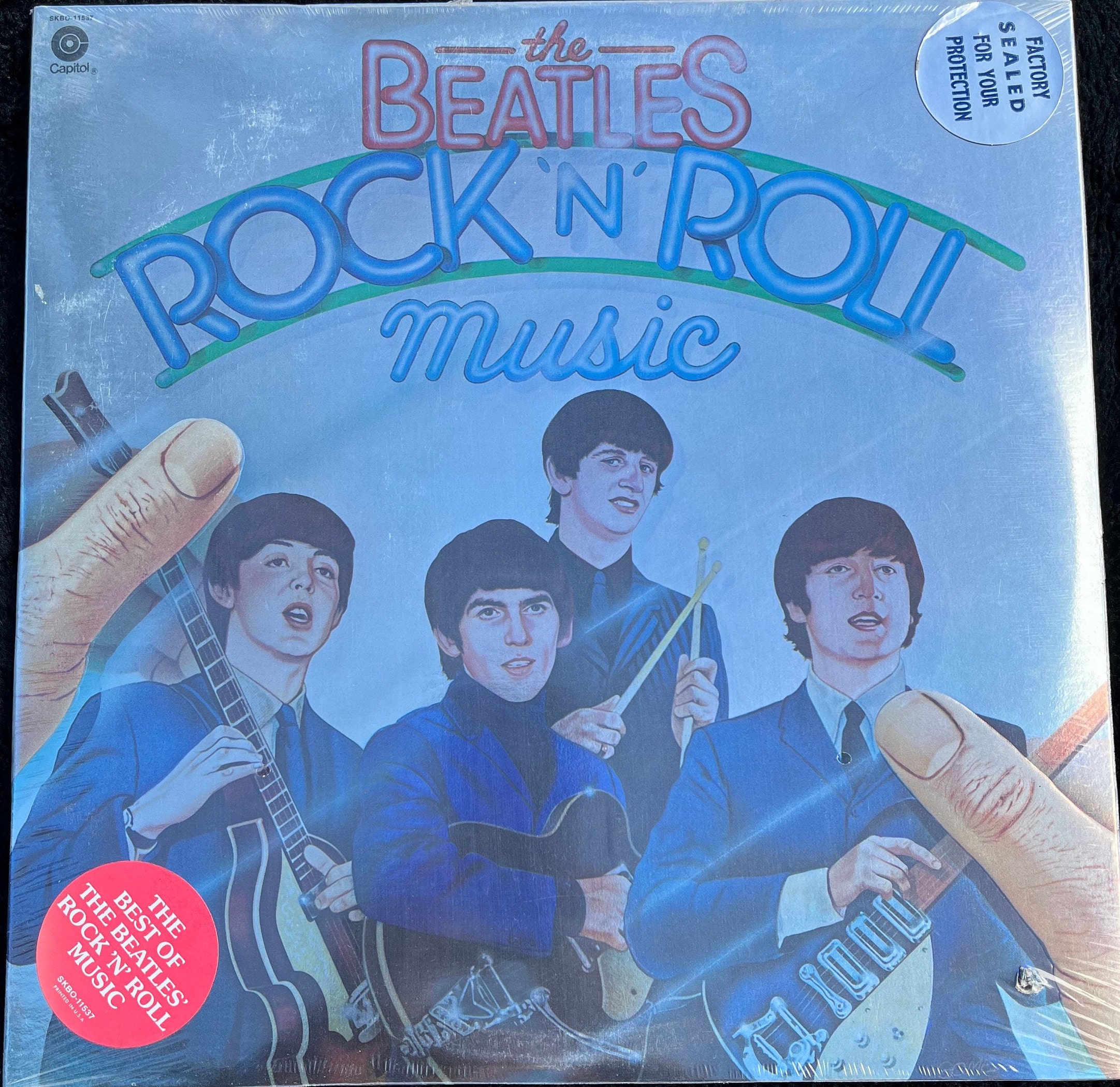 The Beatles - Rock N Roll Music 1976 - 2xlp Record Album in Shrink