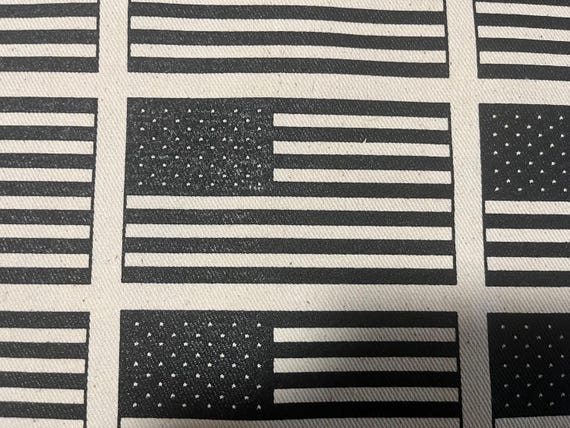 Vintage American Flag Patch Sheet - image 1