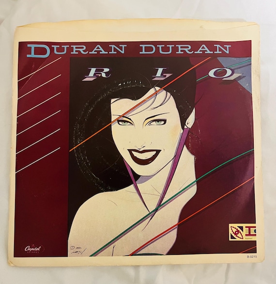 Duran Duran “rio/hold Back the Rain” Vintage Vinyl - 7” - Etsy