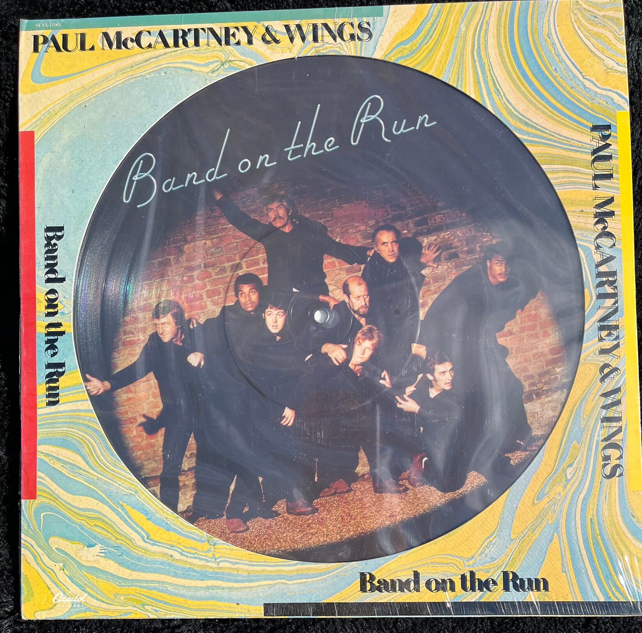 Paul Mccartney & Wings - Band on the Run 1978 - Picture Disc Vinyl LP ...