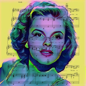 JUDY GARLAND PRINT