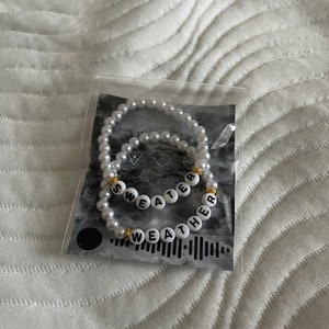 The neighborhood inspired “sweater weather” matching   bracelets