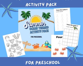 Curriculum en activiteitenpakket zomer oceaanthema voor kleuters