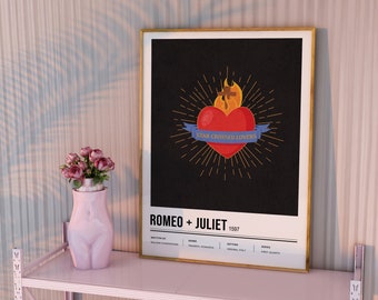 Romeo and Juliet Gothic Sacred Heart Poster (Digital Download)