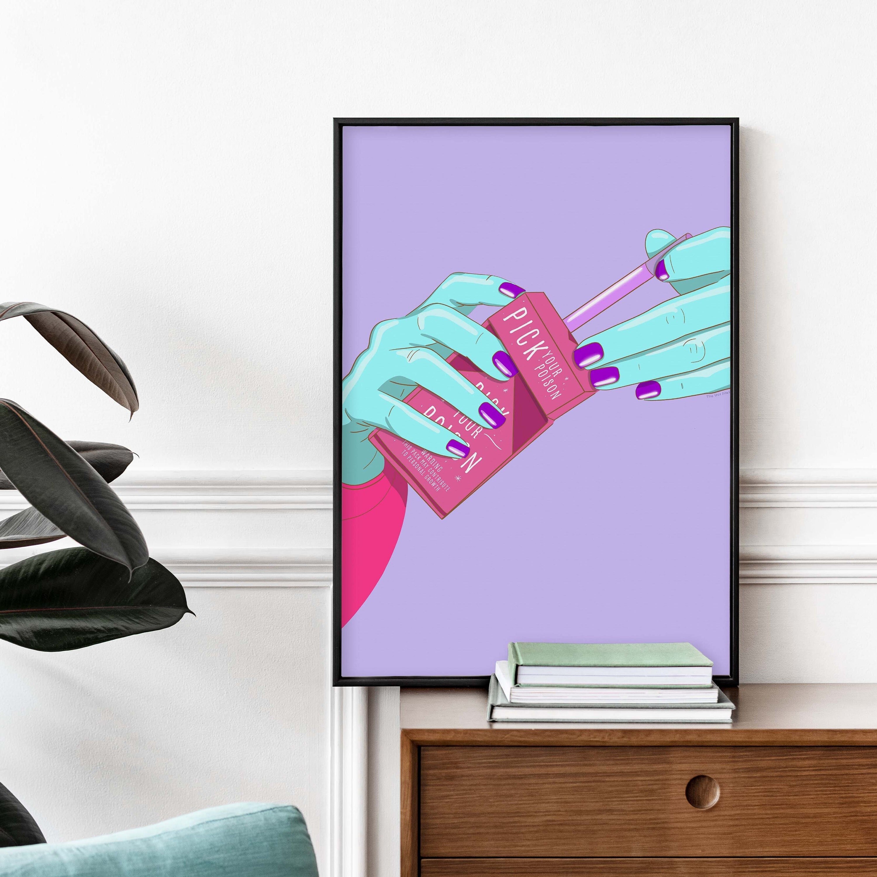 MENTAL HEALTH Digital Illustration Modern Art Mental Health Etsy