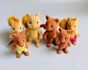 ¡Ardillas de Sylvanian Families, elige la tuya! Ardillas Furbank y Oakwood de Sylvanian Families, originales de los años 80 y 90.